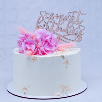 Cake topper "Sweet birthday"