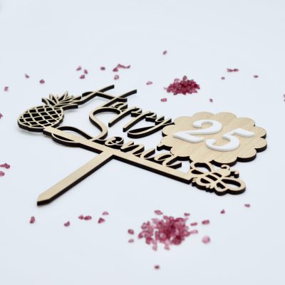 Cake topper "HAPPY SONIA"